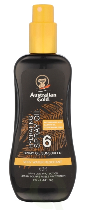 Australian Gold Hydrating Spray Oil Sunscreen SPF6 237 ml i gruppen SKØNHED & HELSE / Hudpleje / Tanning / Solbeskyttelse hos TP E-commerce Nordic AB (C84474)