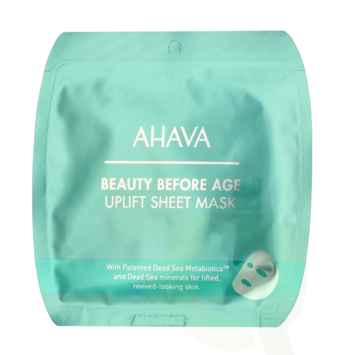 Ahava Beauty Before Age Uplift Sheet Mask 102 g 6x17g i gruppen SKØNHED & HELSE / Hudpleje / Ansigt / Masker hos TP E-commerce Nordic AB (C84493)