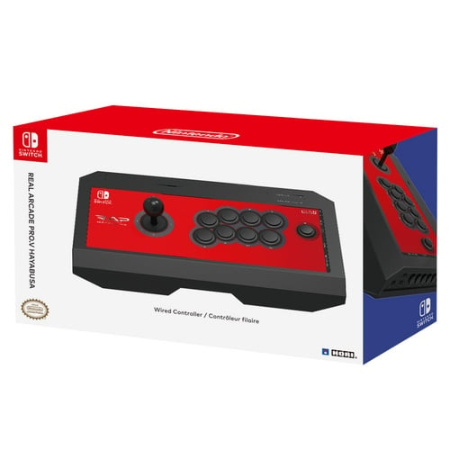 Hori Real Arcade Pro V Hayabusa Fight Stick i gruppen HJEMMEELEKTRONIK / Spilkonsoller og tilbehør / Nintendo Switch / Tilbehør hos TP E-commerce Nordic AB (C84563)