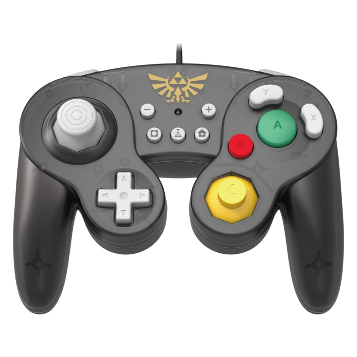 Hori Super Smash Bros Gamepad - Zelda i gruppen HJEMMEELEKTRONIK / Spilkonsoller og tilbehør / Nintendo Switch / Tilbehør hos TP E-commerce Nordic AB (C84573)