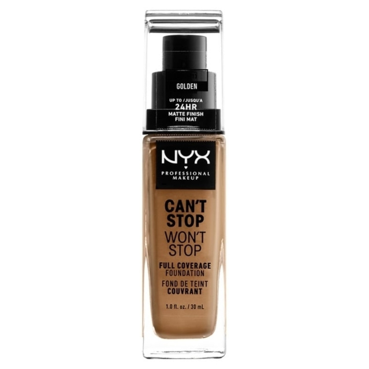 NYX Professional Makeup Can\'t Stop Won\'t Stop Foundation - Gylden i gruppen SKØNHED & HELSE / Makeup / Makeup ansigt / Foundation hos TP E-commerce Nordic AB (C84581)