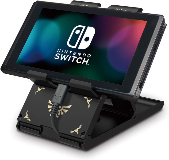 HoriHori Officiel Nintendo Switch Compact Playstand (Zelda) i gruppen HJEMMEELEKTRONIK / Spilkonsoller og tilbehør / Nintendo Switch / Tilbehør hos TP E-commerce Nordic AB (C84586)