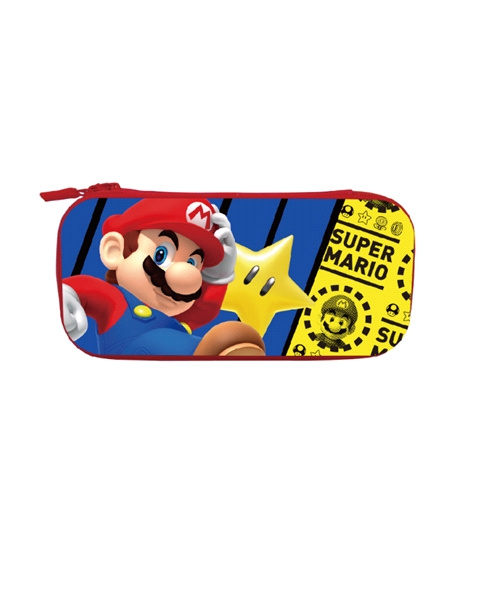 Hori Nintendo Switch Premium Vault-etui (Mario) i gruppen HJEMMEELEKTRONIK / Spilkonsoller og tilbehør / Nintendo Switch / Tilbehør hos TP E-commerce Nordic AB (C84588)