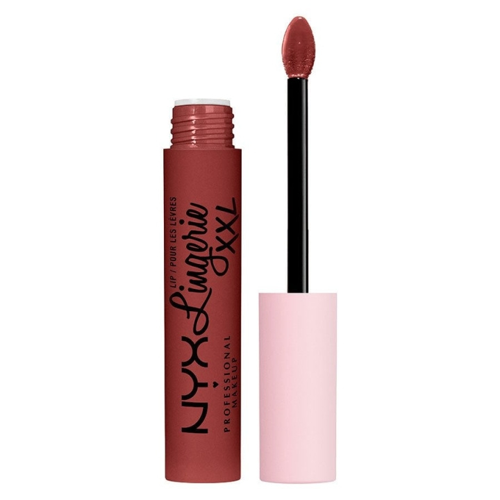 NYX Professional Makeup Lip Lingerie XXL Matte Liquid Lipstick - Straps Off i gruppen SKØNHED & HELSE / Makeup / Læber / Læbestift hos TP E-commerce Nordic AB (C84606)