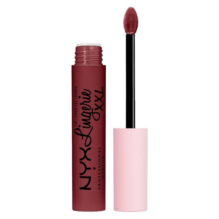 NYX Professional Makeup Lip Lingerie XXL Matte Liquid Lipstick - Strip & Tease i gruppen SKØNHED & HELSE / Makeup / Læber / Læbestift hos TP E-commerce Nordic AB (C84611)