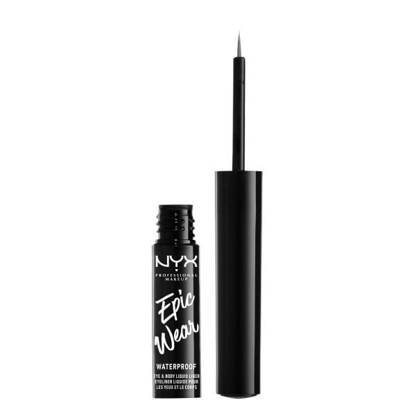 NYX Professional Makeup Epic Wear Metallic Liquid Liner - Gunmetal i gruppen SKØNHED & HELSE / Makeup / Øjne og øjenbryn / Eyeliner / Kajal hos TP E-commerce Nordic AB (C84613)