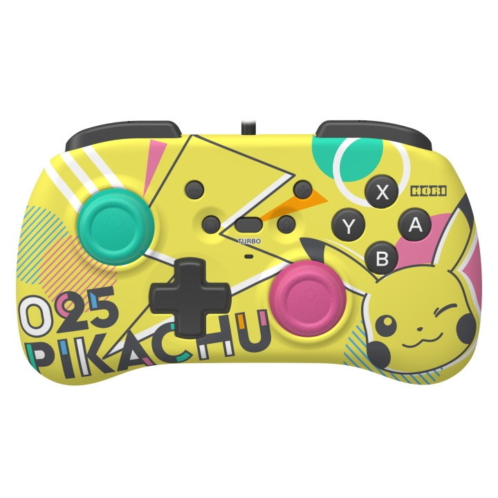 Hori Horipad Mini Pikachu Pop i gruppen HJEMMEELEKTRONIK / Spilkonsoller og tilbehør / Nintendo Switch / Tilbehør hos TP E-commerce Nordic AB (C84619)