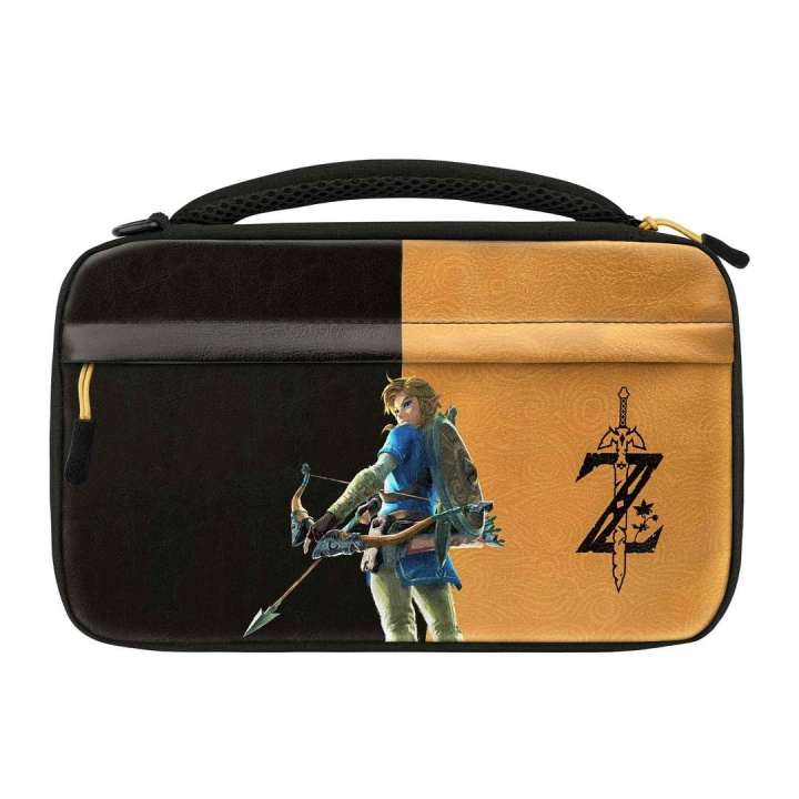 PDP Gaming Nintendo Switch pendlertaske - Zelda i gruppen HJEMMEELEKTRONIK / Spilkonsoller og tilbehør / Nintendo Switch / Tilbehør hos TP E-commerce Nordic AB (C84621)