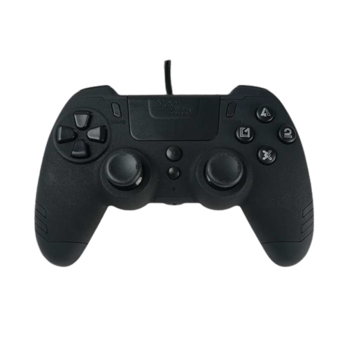 Steelplay MetalTech kablet controller - SORT i gruppen HJEMMEELEKTRONIK / Spilkonsoller og tilbehør / Sony PlayStation 4 hos TP E-commerce Nordic AB (C84644)