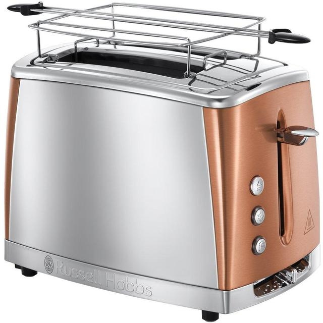 Russell Hobbs Luna brødrister kobber i gruppen HJEM, HUS & HAVE / Husholdningsapparater / Brødristere & Sandwich Makers / Brødristere hos TP E-commerce Nordic AB (C84655)