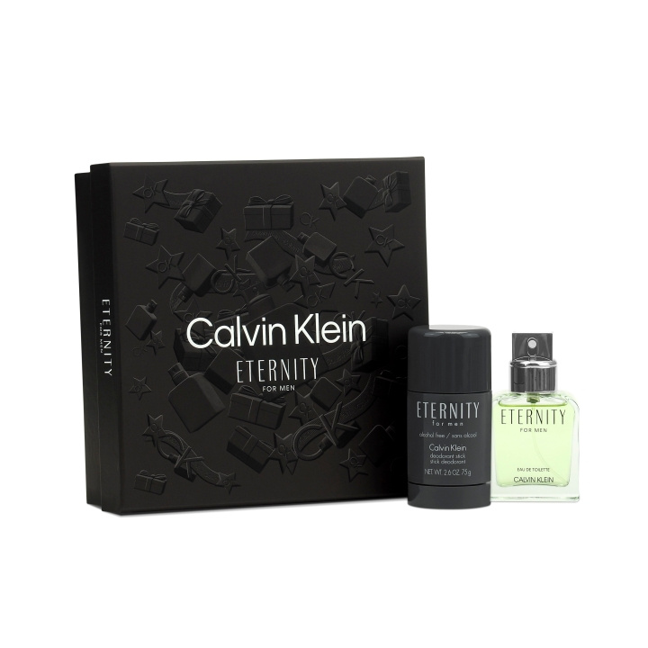 Calvin Klein Eternity EDT 50 ml + Deo Stick 75 ml - Giftset i gruppen SKØNHED & HELSE / Gaveæske / Gaveæske til ham hos TP E-commerce Nordic AB (C84660)