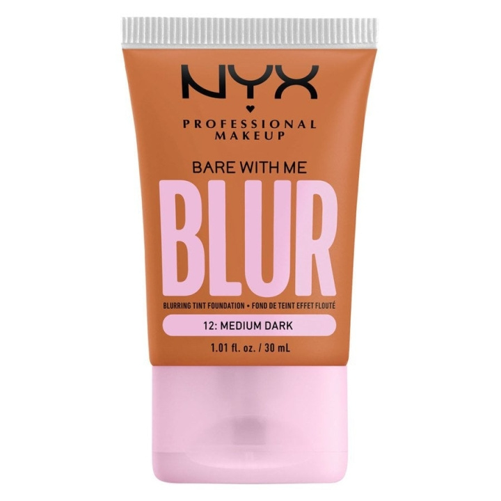 NYX Professional Makeup Bare With Me Blur Tint Foundation 12 Medium Dark i gruppen SKØNHED & HELSE / Makeup / Makeup ansigt / Foundation hos TP E-commerce Nordic AB (C84676)