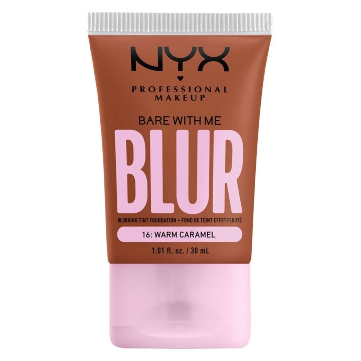 NYX Professional Makeup Bare With Me Blur Tint Foundation 16 Warm Caramel i gruppen SKØNHED & HELSE / Makeup / Makeup ansigt / Foundation hos TP E-commerce Nordic AB (C84679)