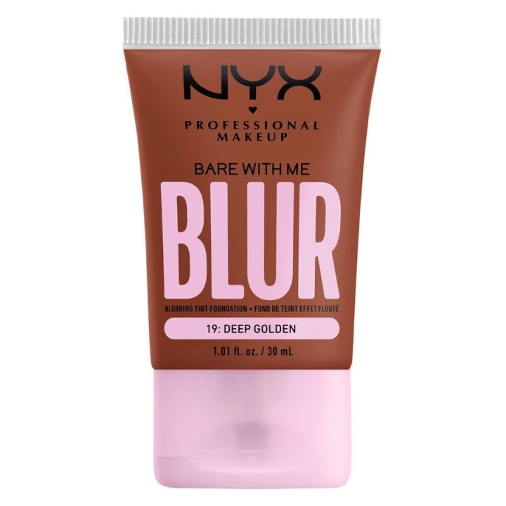 NYX Professional Makeup Bare With Me Blur Tint Foundation 19 Deep Golden i gruppen SKØNHED & HELSE / Makeup / Makeup ansigt / Foundation hos TP E-commerce Nordic AB (C84682)