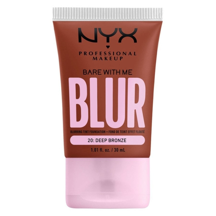 NYX Professional Makeup Bare With Me Blur Tint Foundation 20 Deep Bronze i gruppen SKØNHED & HELSE / Makeup / Makeup ansigt / Foundation hos TP E-commerce Nordic AB (C84683)