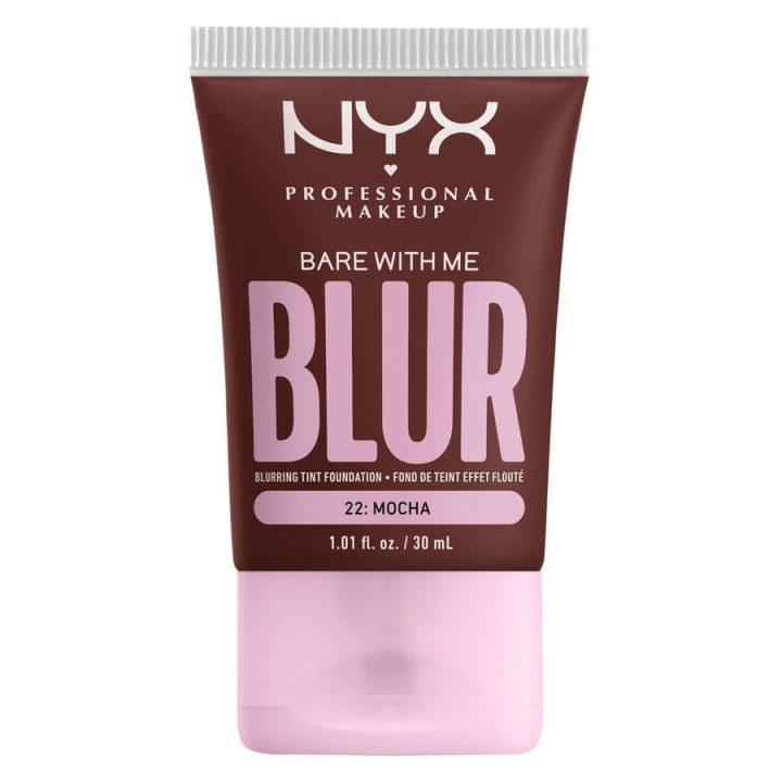 NYX Professional Makeup Bare With Me Blur Tint Foundation 22 Mocha i gruppen SKØNHED & HELSE / Makeup / Makeup ansigt / Foundation hos TP E-commerce Nordic AB (C84685)