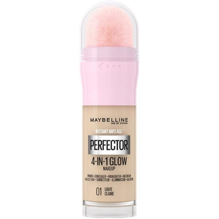 Maybelline Instant Perfector 4-i-1 Glow Makeup 01 Light i gruppen SKØNHED & HELSE / Makeup / Makeup ansigt / Foundation hos TP E-commerce Nordic AB (C84691)