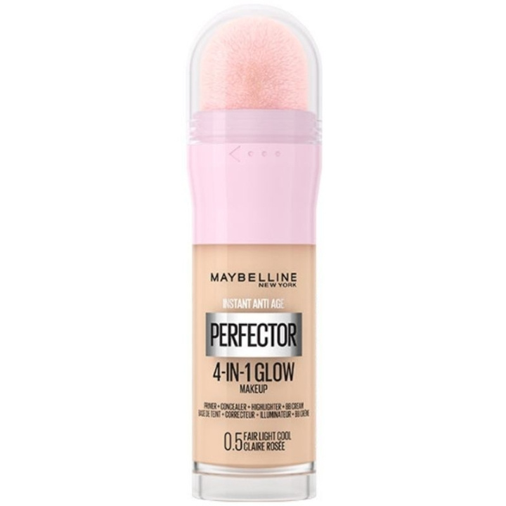 Maybelline Instant Perfector 4-i-1 Glow Makeup 0,5 Fair Light Cool i gruppen SKØNHED & HELSE / Makeup / Makeup ansigt / Foundation hos TP E-commerce Nordic AB (C84695)