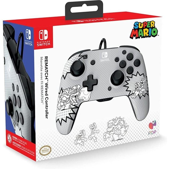 PDP Gaming Rematch kablet controller - Switch i gruppen HJEMMEELEKTRONIK / Spilkonsoller og tilbehør / Nintendo Switch / Tilbehør hos TP E-commerce Nordic AB (C84707)