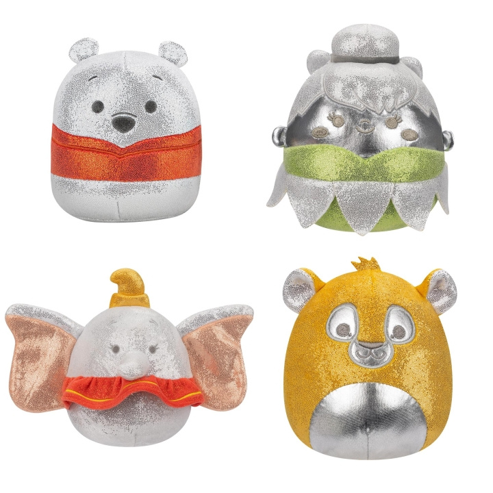 Squishmallows 13 cm Disney 100 4-pak (230233) i gruppen LEGETØJ, BØRN & BABY / Babyleg (0-3 år) / Tøjdyr hos TP E-commerce Nordic AB (C84721)