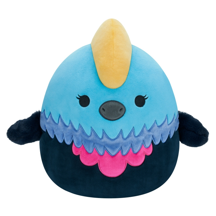 Squishmallows 30 cm P16 Melrose Cassowary (4136P16) i gruppen LEGETØJ, BØRN & BABY / Babyleg (0-3 år) / Tøjdyr hos TP E-commerce Nordic AB (C84723)