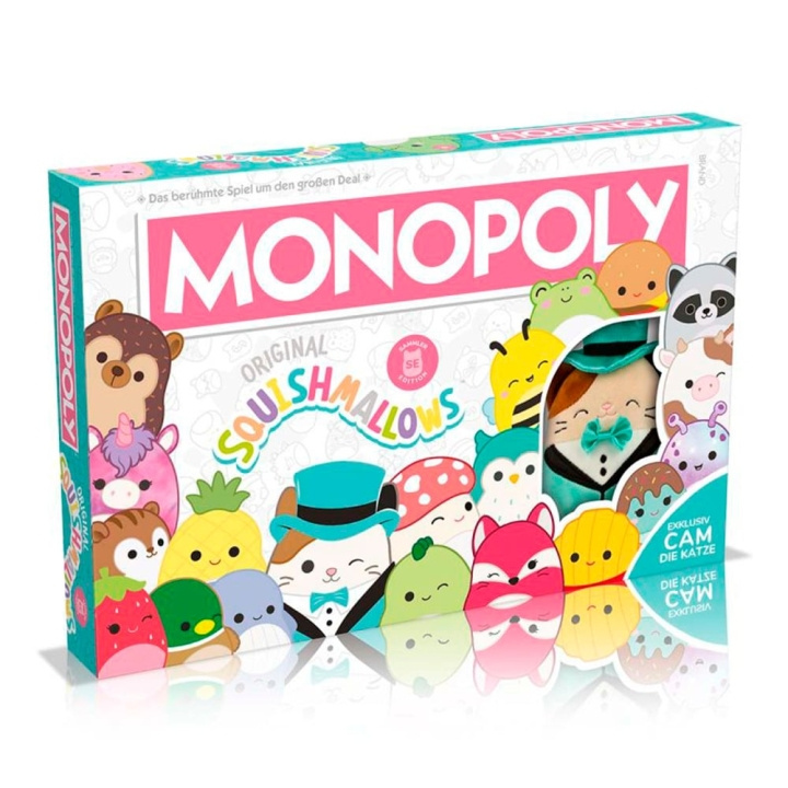 Monopoly Squishmallows (EN) (WIN0652) i gruppen LEGETØJ, BØRN & BABY / Legetøj / Brætspil / Familiespil hos TP E-commerce Nordic AB (C84765)