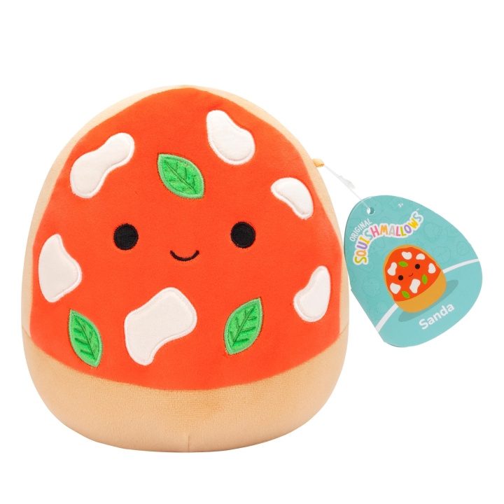 Squishmallows 19 cm P20 Plys - Margherita Pizza (206077) i gruppen LEGETØJ, BØRN & BABY / Babyleg (0-3 år) / Tøjdyr hos TP E-commerce Nordic AB (C84808)