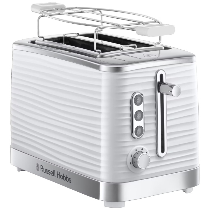 Russell Hobbs Inspire brødrister - hvid i gruppen HJEM, HUS & HAVE / Husholdningsapparater / Brødristere & Sandwich Makers / Brødristere hos TP E-commerce Nordic AB (C84865)