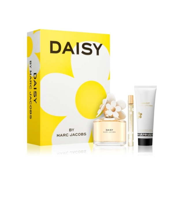 Marc Jacobs Daisy EDT 100 ml + EDT 10 ml + Body Lotion 75 ml - Gavesæt i gruppen SKØNHED & HELSE / Gaveæske / Gaveæske til hende hos TP E-commerce Nordic AB (C84886)