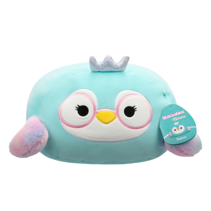 Squishmallows 30 cm stabelbare figurer - Raina Penguin i gruppen LEGETØJ, BØRN & BABY / Babyleg (0-3 år) / Tøjdyr hos TP E-commerce Nordic AB (C84904)