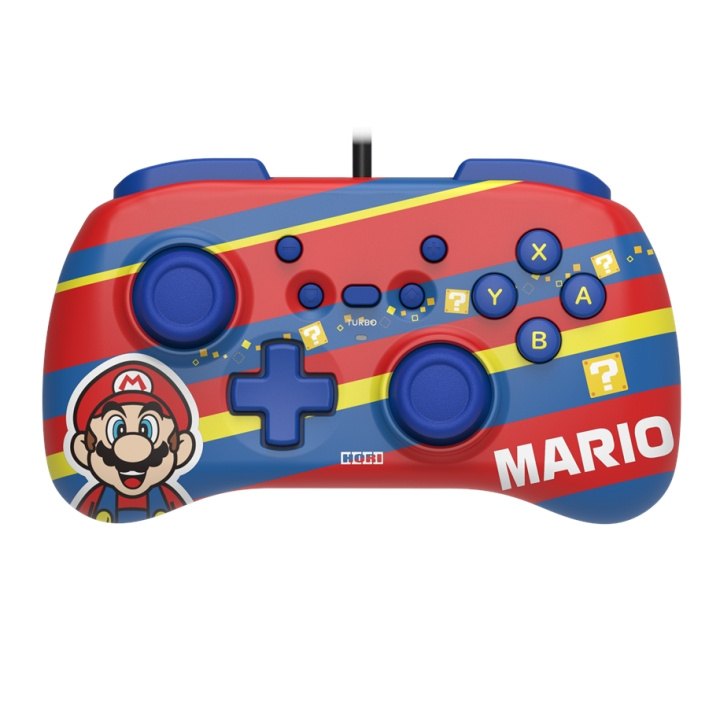 Hori PAD Mini - Mario i gruppen HJEMMEELEKTRONIK / Spilkonsoller og tilbehør / Nintendo Switch / Tilbehør hos TP E-commerce Nordic AB (C84915)