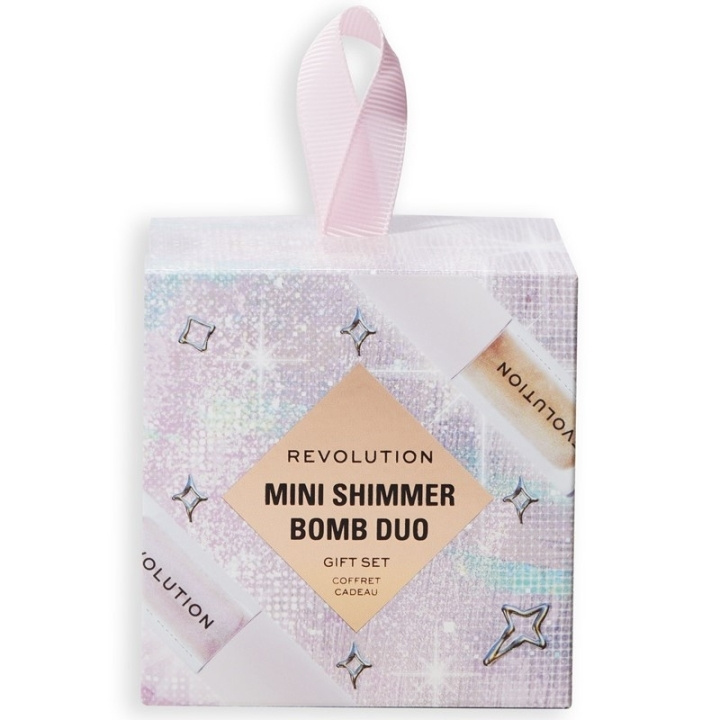 Makeup Revolution Mini Shimmer Bomb Duo Gift Set i gruppen SKØNHED & HELSE / Gaveæske / Gaveæske til hende hos TP E-commerce Nordic AB (C84941)