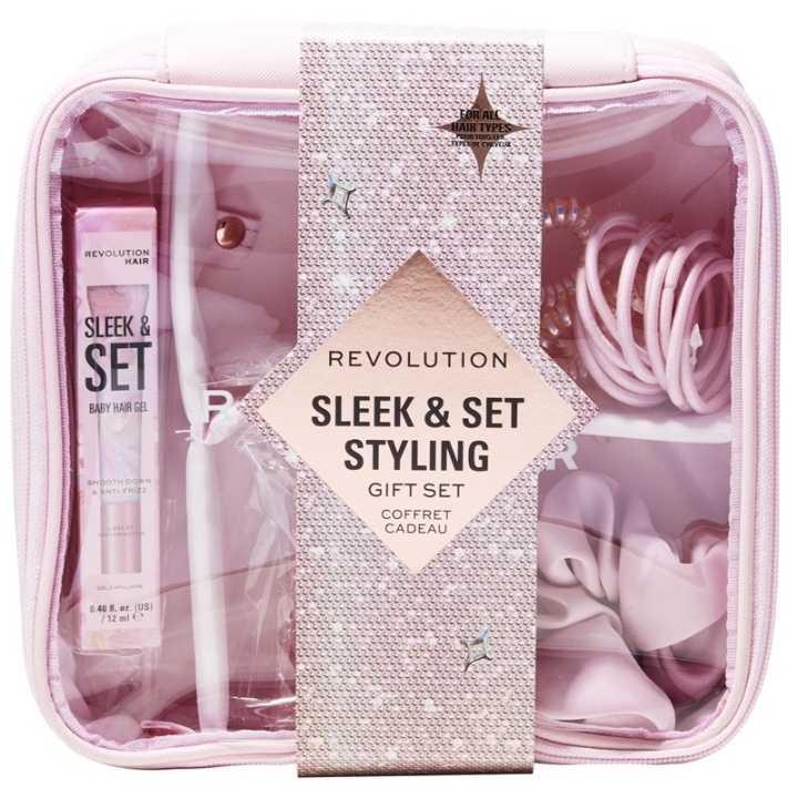 Makeup Revolution Hair Sleek & Set Styling Gift Set i gruppen SKØNHED & HELSE / Gaveæske / Gaveæske til hende hos TP E-commerce Nordic AB (C84945)