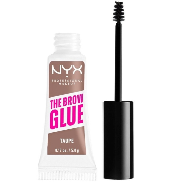 NYX PROF. MAKEUP The Brow Glue Instant Brow Styler 02 Taupe i gruppen SKØNHED & HELSE / Makeup / Øjne og øjenbryn / Mascara hos TP E-commerce Nordic AB (C84947)