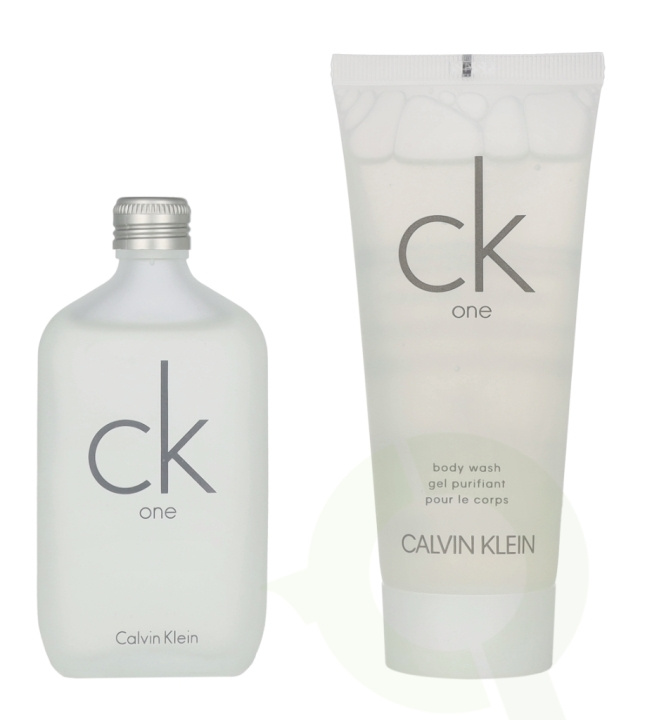 Calvin Klein Ck One Giftset 150 ml Edt Spray 50ml/Shower Gel 100ml i gruppen SKØNHED & HELSE / Gaveæske / Gaveæske til ham hos TP E-commerce Nordic AB (C85057)