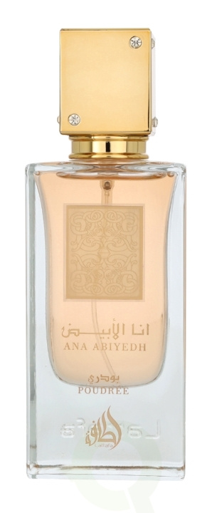 Lattafa Ana Abiyedh Poudree Edp Spray 60 ml i gruppen SKØNHED & HELSE / Duft & Parfume / Parfume / Unisex hos TP E-commerce Nordic AB (C85081)