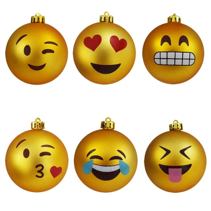 MikaMax Emoji julepynt (04380) i gruppen HJEMMEELEKTRONIK / Lys / Julebelysning hos TP E-commerce Nordic AB (C85172)