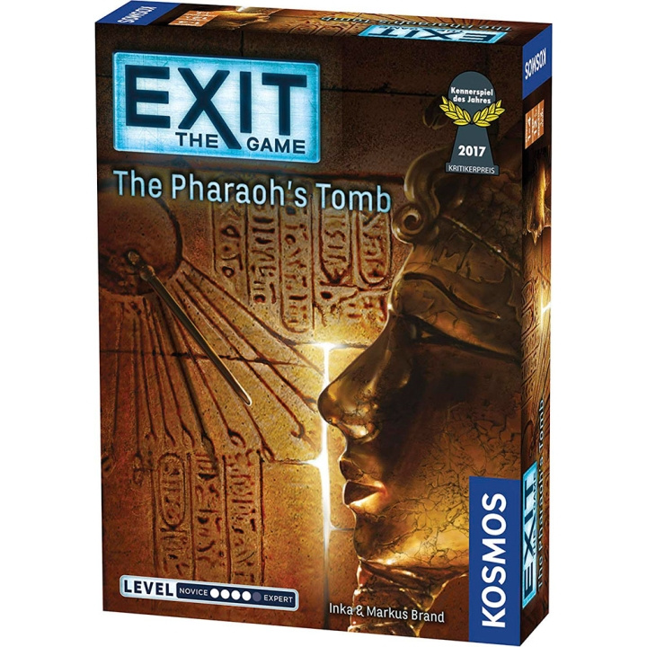 Exit: Escape Room : The Pharaoh\'s Tomb (EN) (KOS1265) i gruppen LEGETØJ, BØRN & BABY / Legetøj / Brætspil / Familiespil hos TP E-commerce Nordic AB (C85176)