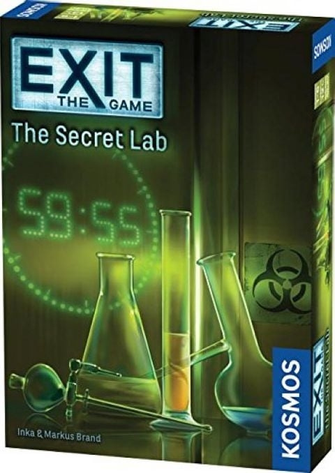 Exit: Escape Room : The Secret Lab (EN) (KOS1266) i gruppen LEGETØJ, BØRN & BABY / Legetøj / Brætspil / Familiespil hos TP E-commerce Nordic AB (C85177)