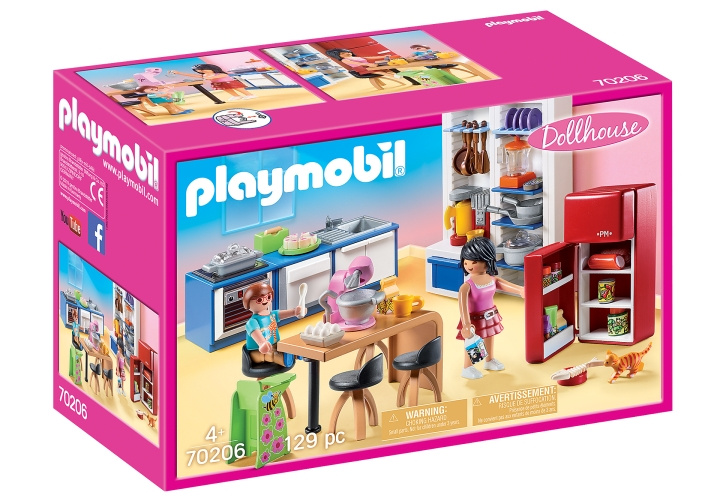 Playmobil Familiens køkken (70206) i gruppen LEGETØJ, BØRN & BABY / Legetøj / Legetøj hos TP E-commerce Nordic AB (C85188)