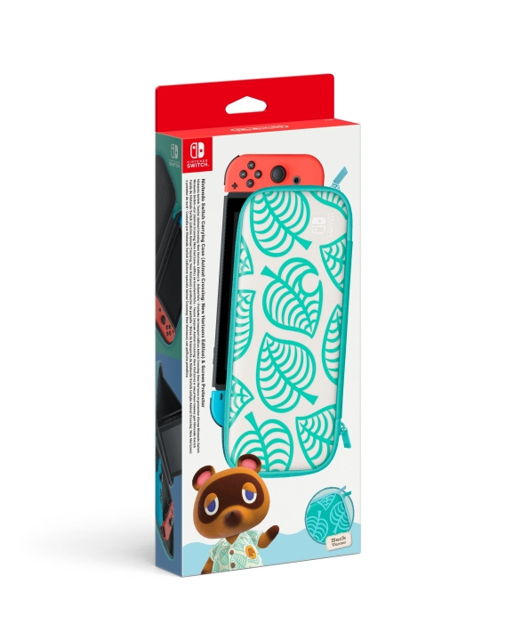 Nintendo Switch-bæretaske med Animal Crossing: New Horizons-tema i gruppen HJEMMEELEKTRONIK / Spilkonsoller og tilbehør / Nintendo Switch hos TP E-commerce Nordic AB (C85203)