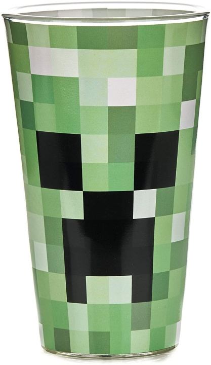 Paladone Minecraft Creeper-glas - 450 ml (PP6729MCF) i gruppen SPORT, FRITID & HOBBY / Sjove gadgets / Krus hos TP E-commerce Nordic AB (C85206)