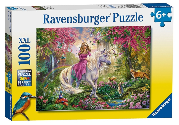 Ravensburger Enhjørninger XXL, puslespil med 100 brikker i gruppen LEGETØJ, BØRN & BABY / Legetøj / Puslespil hos TP E-commerce Nordic AB (C85222)