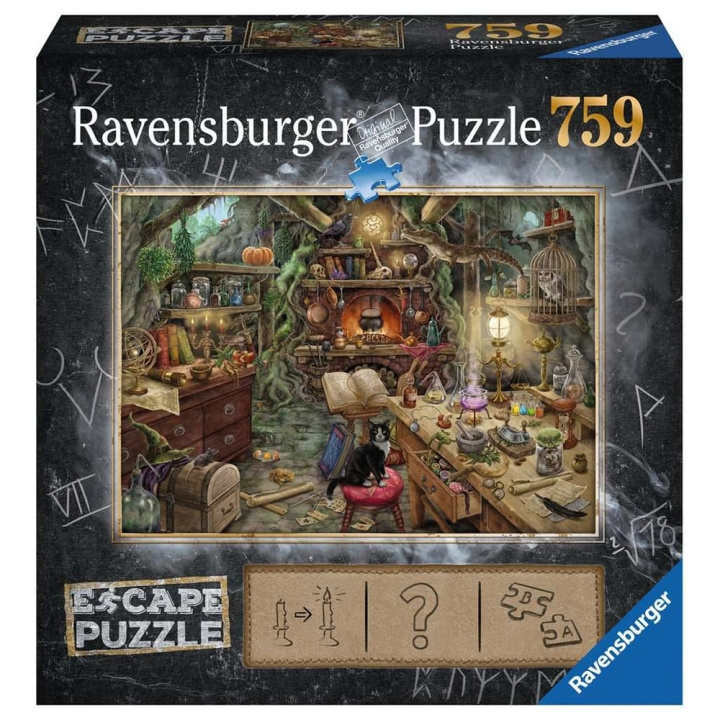 Ravensburger ESCAPE Puzzle 3 - En heks\' køkken, 759 stk i gruppen LEGETØJ, BØRN & BABY / Legetøj / Puslespil hos TP E-commerce Nordic AB (C85224)