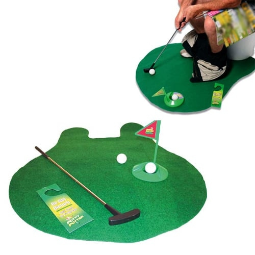 MikaMax Potty Putter (toiletgolf) (00985) i gruppen SPORT, FRITID & HOBBY / Sjove gadgets / Sjove gadgets hos TP E-commerce Nordic AB (C85230)