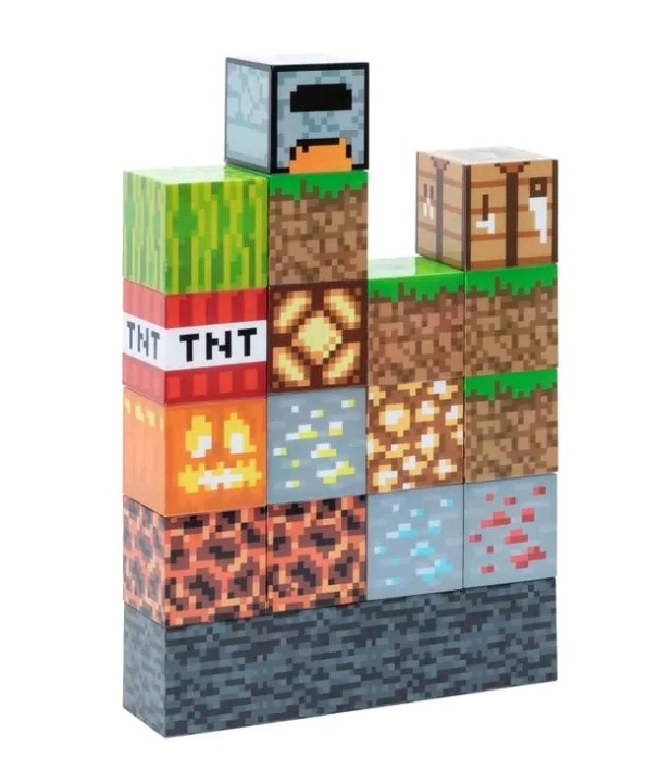 Paladone Minecraft-byggeklodslys/-lampe (PP6596MCF) i gruppen HJEMMEELEKTRONIK / Lys / Bordlamper hos TP E-commerce Nordic AB (C85255)