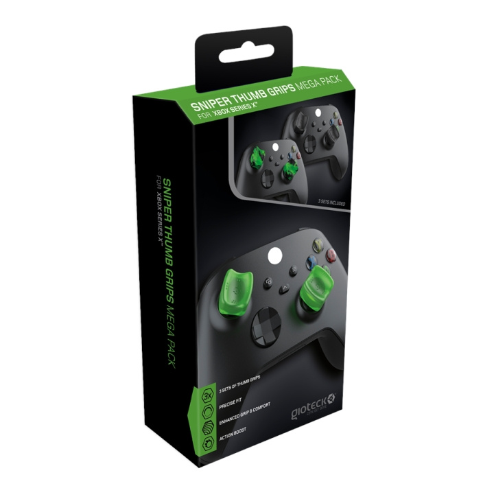 Gioteck Sniper Mega Pack Tommelfingergreb i gruppen HJEMMEELEKTRONIK / Spilkonsoller og tilbehør / Xbox Series X hos TP E-commerce Nordic AB (C85269)