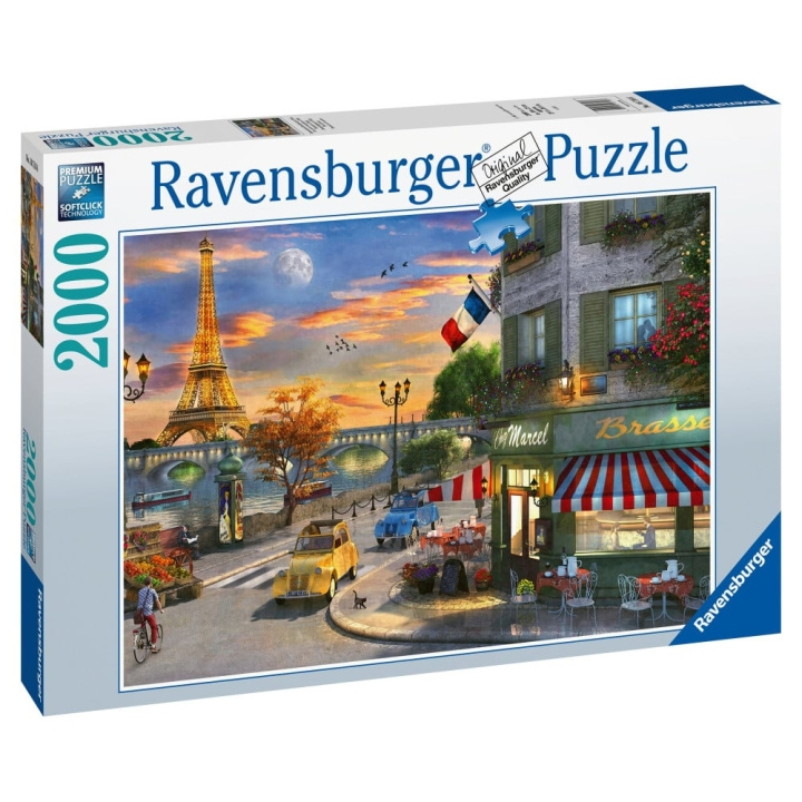 Ravensburger Puslespil 2000p - Solnedgang i Paris (10216716) i gruppen LEGETØJ, BØRN & BABY / Legetøj / Puslespil hos TP E-commerce Nordic AB (C85285)