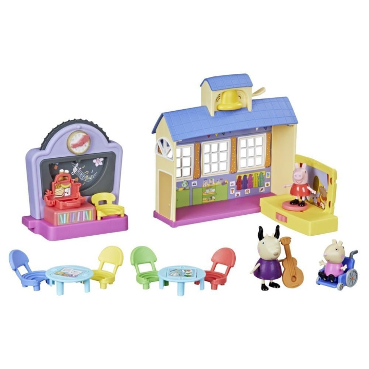 Peppa Pig Legesæt med skolegruppe (F2166) i gruppen LEGETØJ, BØRN & BABY / Legetøj / Figurer & miniaturer hos TP E-commerce Nordic AB (C85286)