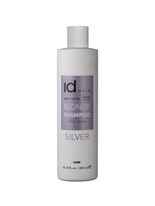 ID Hair Elements Xclusive Silver Shampoo 300 ml i gruppen SKØNHED & HELSE / Hår og styling / Hårpleje / Hårfarve / Sølv shampoo hos TP E-commerce Nordic AB (C85301)